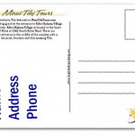 How to write out a postcard entry