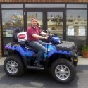 Mike wins an ATV