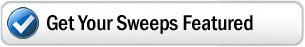 advertise your sweepstakes and have it featured on Sweeties Sweeps