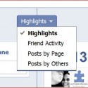 enable Post by Page on the Facebook Timeline