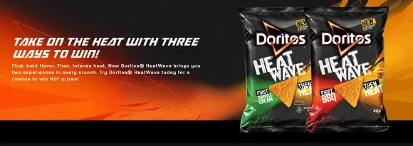 Doritos Heat Wave Instant Win Game Codes
