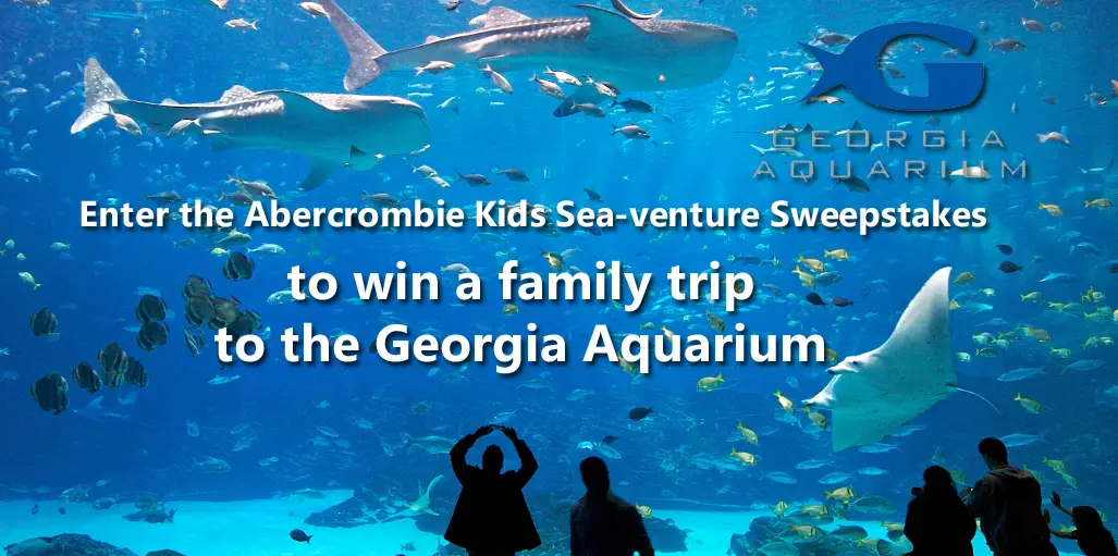 Enter the Abercrombie Kids Sea-venture Sweepstakes for your chance to win a trip to Atlanta, Georgia for you and up to 7 friends