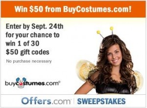 win a halloween costume