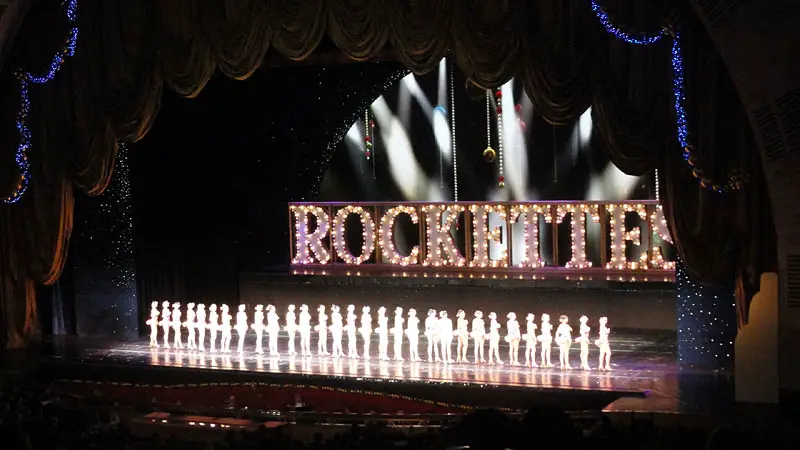 Rockettes Radio City Music Hall New York City Christmas 2010