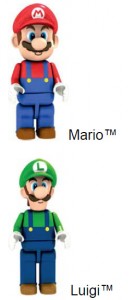 free mario or luigi knex figure