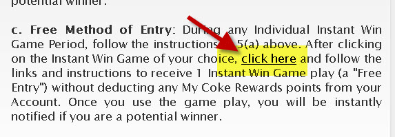 how to get mycokerewards southwest free play