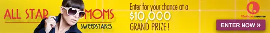 Lifetime All Star Moms Cash sweepstakes