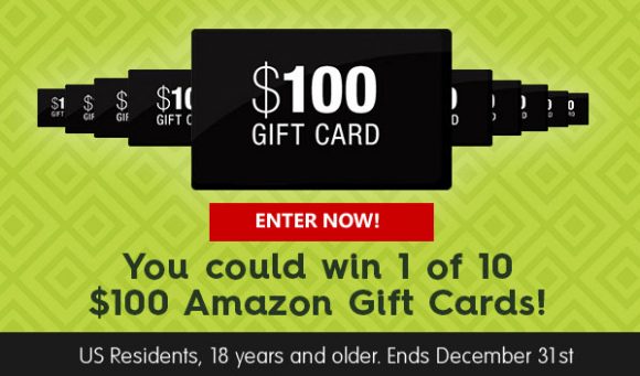 Click to Enter Avocado of Mexico's Sweepstakes for your chance to win 1 of 10 $100 Amazon gift cards