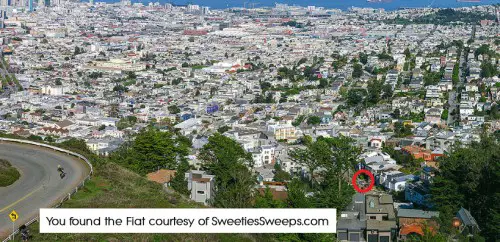 San Francisco Sweepstakes Fiat Location