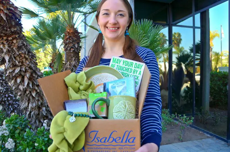 Isabella Saint Patricks Day Chinaberry giveaway
