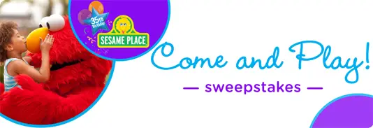 Pampers Rewards Sesame Place Come And Play Sweepstakes