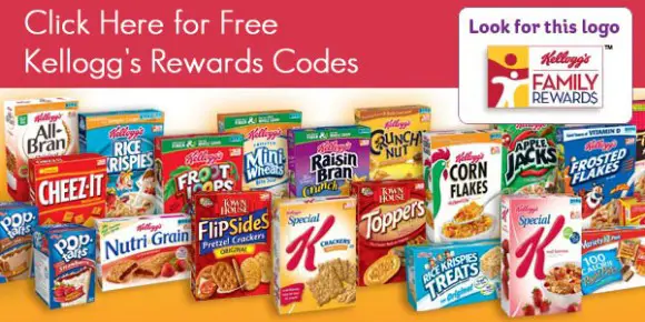 Free Kelloggs Rewards Codes