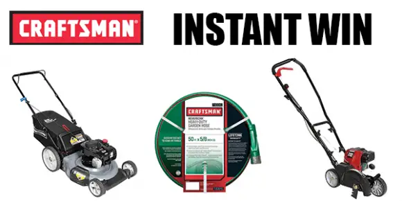 Shop Your Way Craftsman Green Grass Instant Win Game