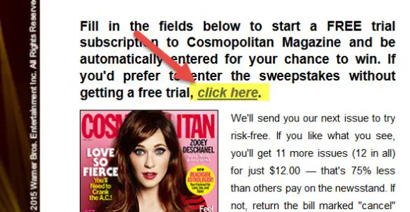 Cosmopolitan Magazine Magic Mike XXL Fandango Sweepstakes