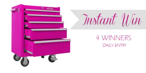 Shop Your Way Pink Tool Box Instant Win Game