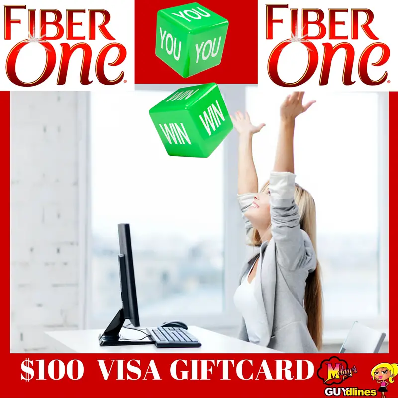 Melany's Guydlines Fiber One $100 Visa Gift Card Giveaway