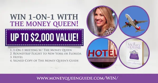 Win an Exclusive 1-on-1 Getaway With The Money Queen