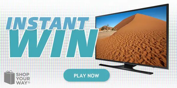 Shop Your Way 4K TV Premium Instant Win Game