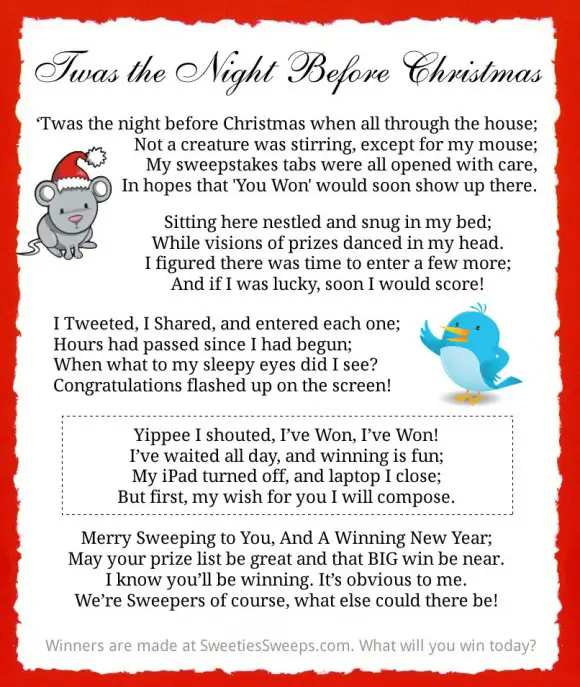 A Sweepers Ode to The Night Before Christmas