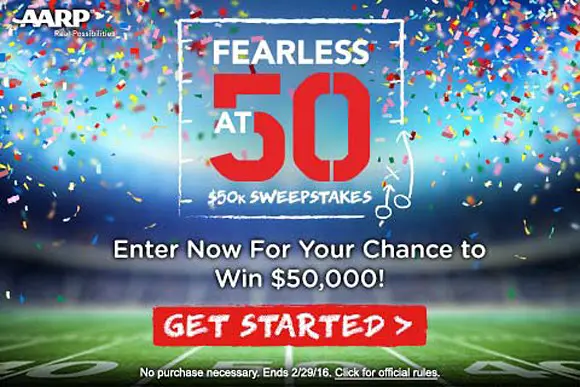 AARP Fearless Instant Win Game