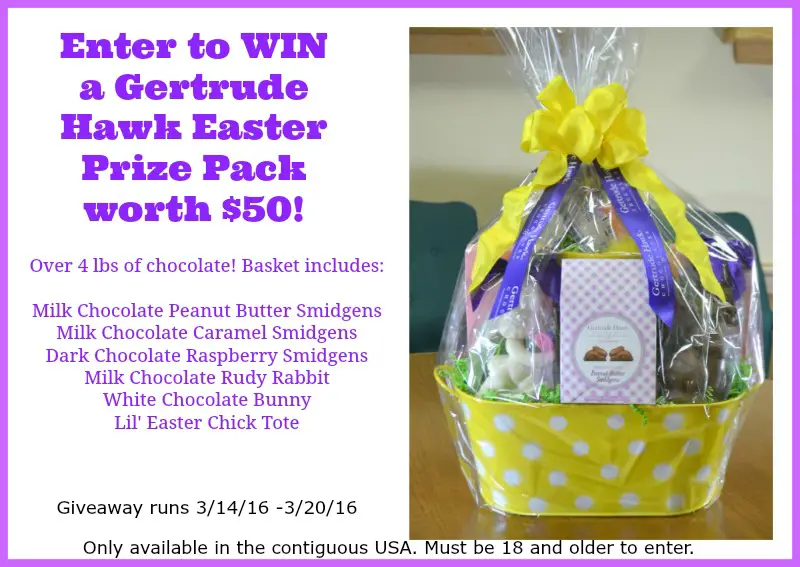 Gertrude Hawk Chocolate Easter Basket Giveaway