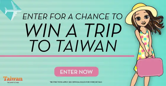 Tanya Loves Taiwan Win A Trip To Taiwan Giveaway