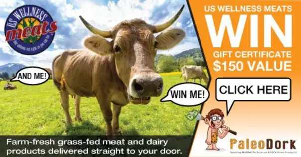 PaleoDork.com Wellness Meats $150 Gift Certificate Giveaway
