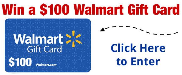 Just Free Stuff $100 Walmart Gift Card Giveaway