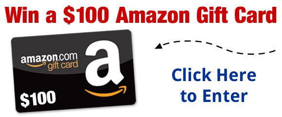 Enter to Win a $100 Amazon Gift Card