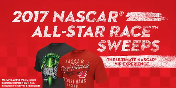 Shop Your Way 2017 NASCAR All-Star Race Sweepstakes