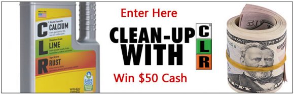 Jelmar.com Clean-up with CLR Cash Giveaway