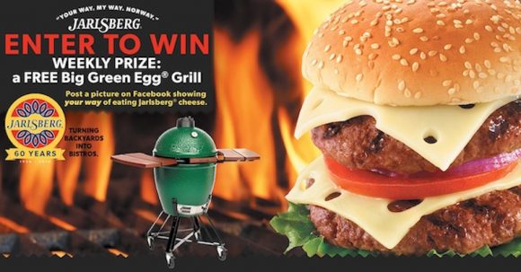 Jarlsberg Cheese Summer Grilling Sweepstakes