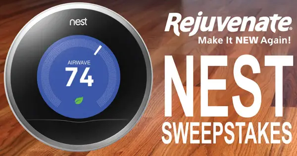 Rejuvenate Nest Learning Thermostat Sweepstakes