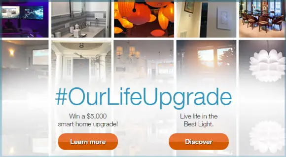 Lutron Caseta #OurLifeUpgrade $5,000 Smart Home Upgrade Contest