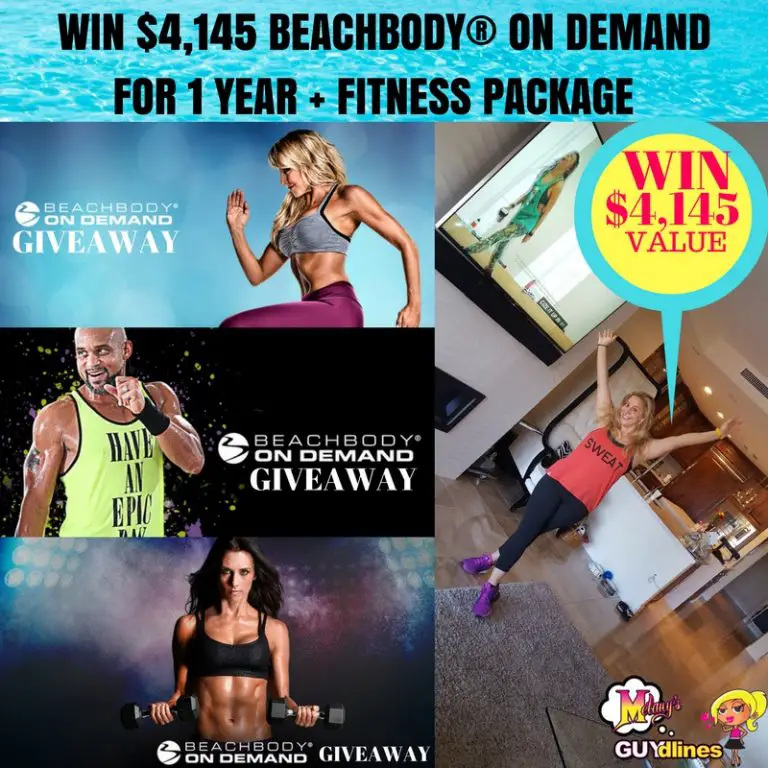 Win a 4,145 Beachbody On Demand Fitness Package Giveaway