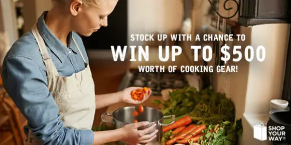 Shop Your Way Top Kitchen Gear Instant Win Game