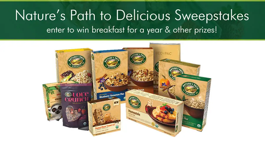 Win Free Nature's Path Products