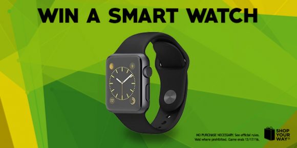 Shop Your Way Top Trending Smartwatch Instant Win Game