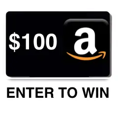 Enter to win a $100 Amazon gift card