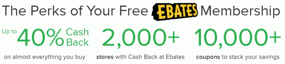 Get Cash Back with eBates
