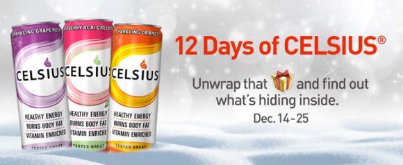 12 Days of Celsius Sweepstakes