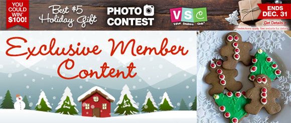 Dollar Tree Value Seekers Holiday Gift Photo Contest