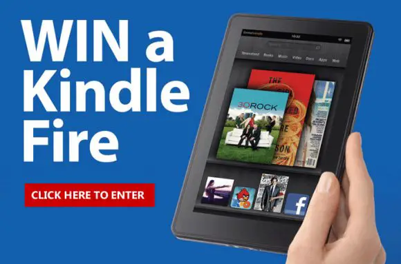 Click Here for your chance to win a Kindle Fire - 4 Winners