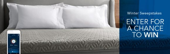 Win a Sleep Number Bed from the Sleep Number Winter 2017 Sweepstakes