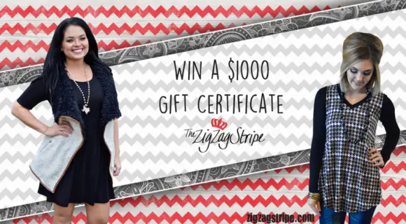 ZigZag Stripe $1,000 Giveaway