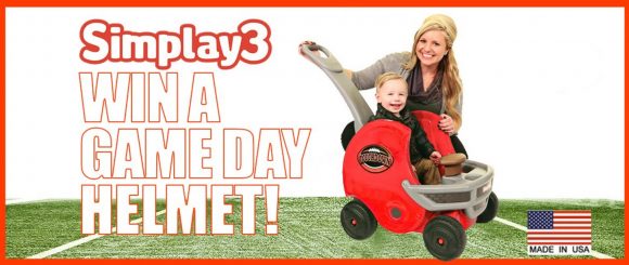 Simplay3 Game Day Push About Football Helmet Giveaway