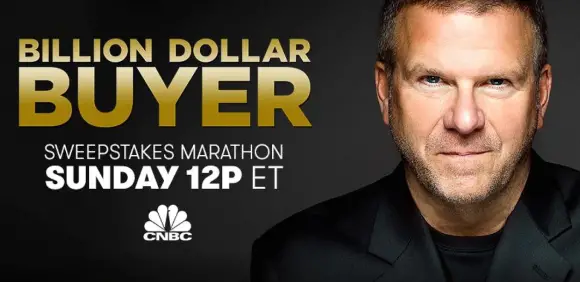 CNBC's Billion Dollar Buyer Marathon Sweepstakes