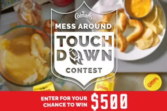 Want to win $500 in Cash? It's time for the biggest game of the year and Colman's Mustard is hosting THE recipe contest of the year in its honor. Colman wants to see your best, and hottest game day apps.