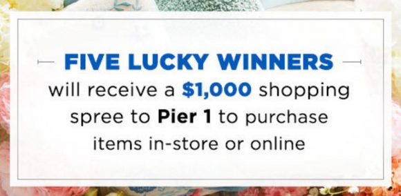 Country Living Magazine Pier 1 Imports Sweepstakes
