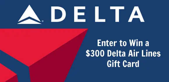 Enter to win a $300 Delta Air Lines $300 Gift Card from Mercury Magazine's Sweepstakes. Enter online or by mail